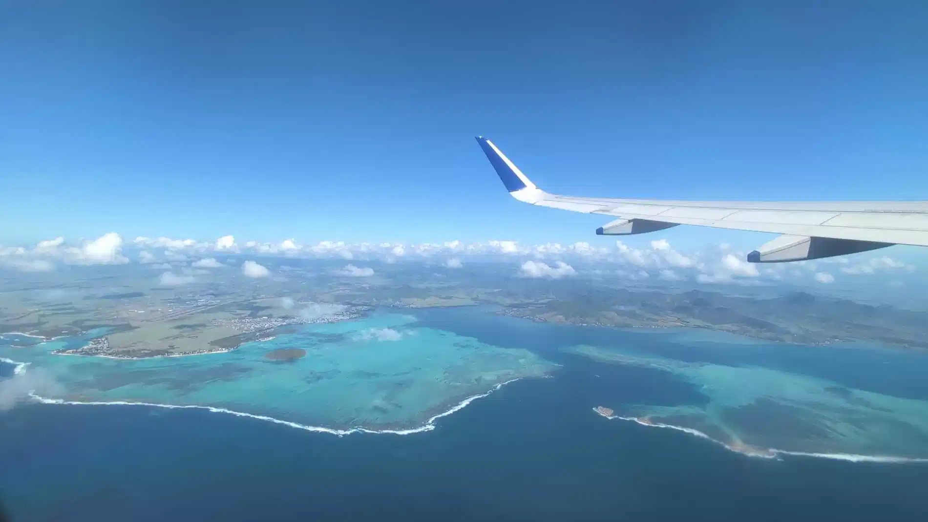Departure from Mauritius with wonderful memories.