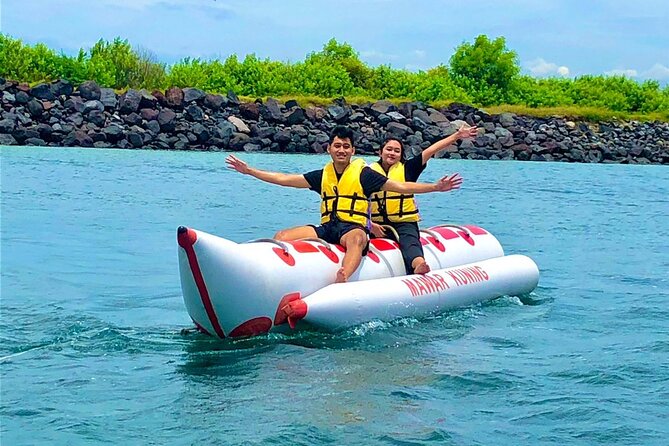 Full Day Tour of Watersports (Banana Boat, Jet Ski, Parasailing) and Uluwatu Temple