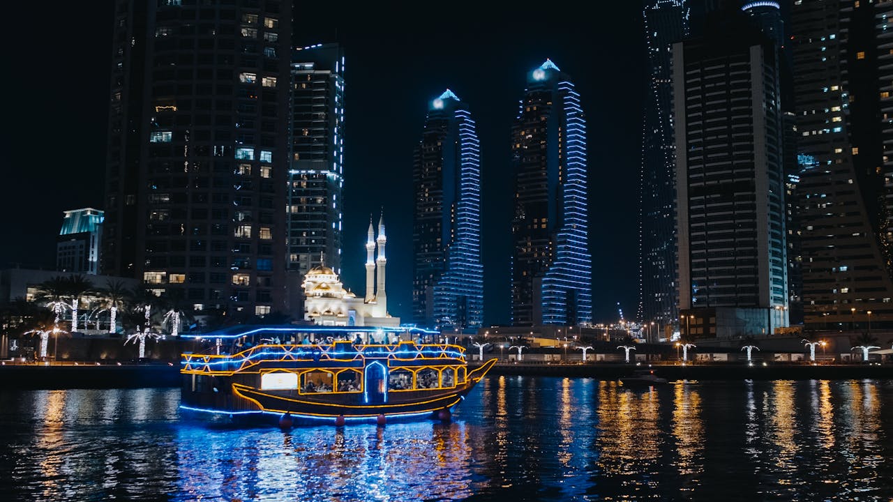 Dubai Trio with abu dhabi city tour with ferrari world